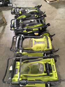 lot 28 image: Pallet of Lawn Mowers Customer Returns See Pictures