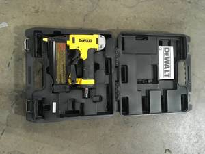 lot 36 image: 23-Gauge 2 in. Pin Nailer by DEWALT  Customer Returns See Pictures