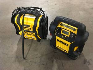lot 42 image: 2 Lots of Dewalt Portable Power Starters Customer Returns See Pictures