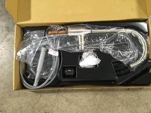 lot 43 image: Align Single-Handle Bar Faucet Featuring Reflex in Spot Resist Stainless by MOEN  Customer Returns See Pictures