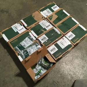 lot 46 image: Lot of 2.0 GPH Inline Dripper (10-Pack) by Rain Bird  Customer Returns See Pictures