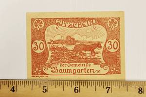 1920 German Uncirculated Paper Money 30 Marks