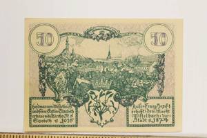 1920 Germany Uncirculated Banknote 50 Heller