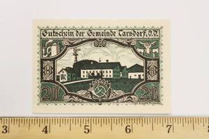 1920 German Uncirculated Banknote 20 Heller