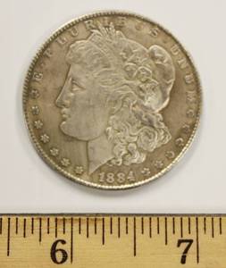 1884 Morgan Dollar