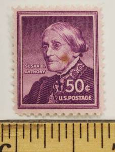 1958 U.S. Postal 50 Cents Susan B. Anthony Stamp