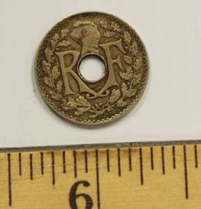 1923 France 10 Centime