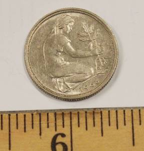 1968 Germany 50 Pfennig
