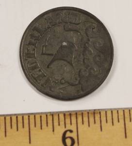 1942 Holland 25 Cents