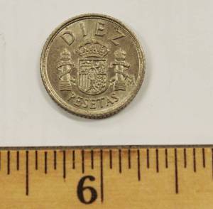 1982 Espania 10 Pezetas King Juan Carlos I