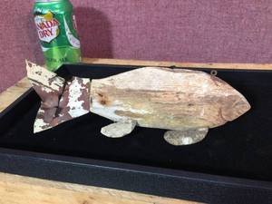 lot 62 image: Vintage Weighted SPEAR Decoy
