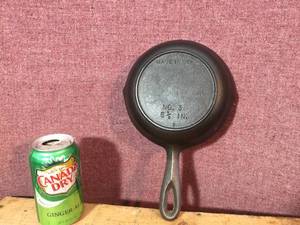 lot 80 image: Cast Iron Skillet BSR NO. 3 Heat Ring