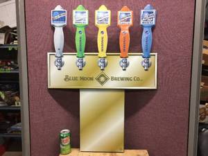 lot 95 image: Blue Moon Brewing TAP Metal Sign