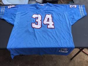lot 103 image: Vintage Mitchell & Ness Earl Campbell Throwback Jersey