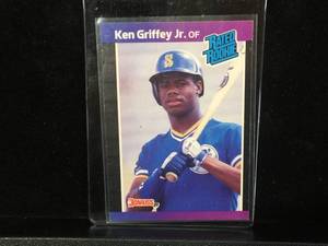 lot 122 image: Ken Griffey JR. - Donruss Rookie
