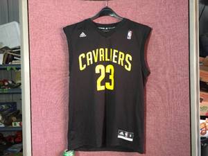 lot 129 image: Adidas Cavaliers James #23 Basketball Jersey