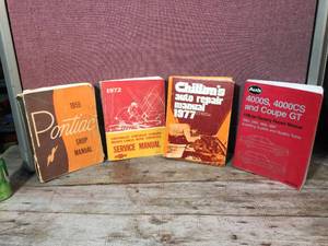 lot 143 image: Vintage Automotive ShopService Manuals