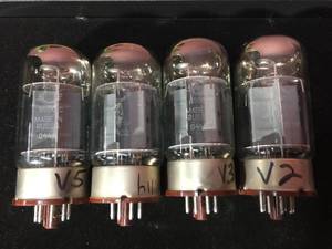 lot 166 image: 4 6550C Vacuum Tubes Made in Russia