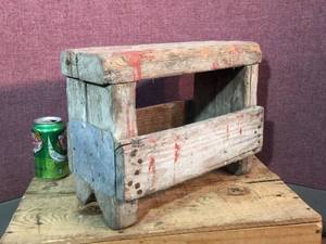 lot 180 image: Nifty Cobbler BenchFootstool