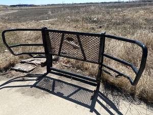 lot 4 image: Ranch Hand Truck Grill Guard off 2017 Super Duty (New retail $600-800)