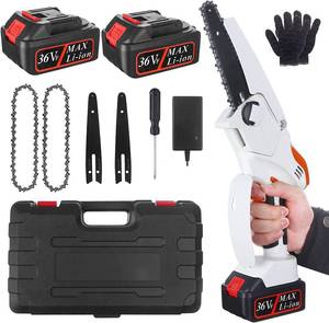 lot 7 image: Mini Chainsaw Cordless,6 inch 36V