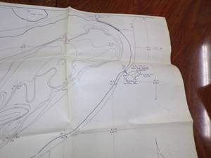 lot 43 image: Vintage Ottertail Lake Map