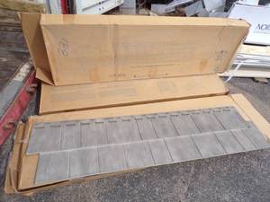 lot 47 image: 3 Boxes of Antique Gray approximately 145 Sq Ft. of siding