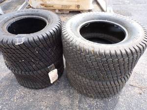 lot 49 image: 4 Turf Tires 2 - 23 x 10.50 -12 and 2  - 20 x 10.00 - 10NHS