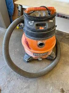 lot 43 image: Ridgid WD1450 14-Gallon 6-Horsepower WetDry Vacuum