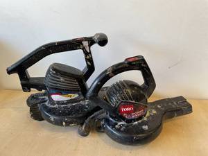 lot 44 image: Lot of (2) Toro Toro Power Sweep 160 mph 155 CFM Electric Handheld Blower and a Toro Super 240 MPH 270 CFM 12-Amp Electric Handheld Leaf Blower.