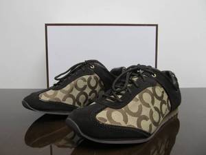 lot 56 image: Brand New COACH Kelbie Sneakers - Ladies Size 8M