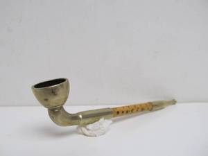 lot 65 image: Old Vintage Opium Pipe