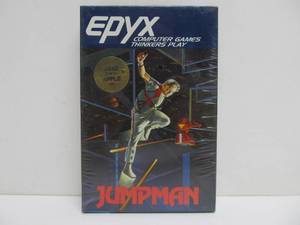 lot 100 image: Factory Sealed Vintage JUMPMAN by Epyx Apple Computer Game
