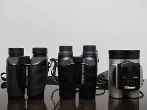 lot 118 image: 3 Sets of NIKON Binoculars 