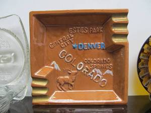 lot 169 image: Collection of Vintage Advertising Ashtrays