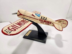 lot 210 image: Gilmore Red Lion Diecast Metal Airplane 