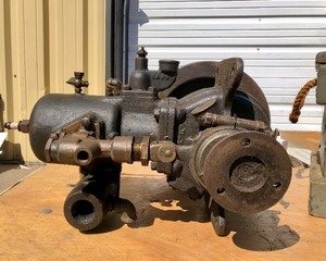 lot 5 image: Rare Early CAILLE Perfection Motor Company Inboard Boat Motor