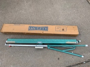 lot 317 image: Mid Century DA-LITE Projector Screen