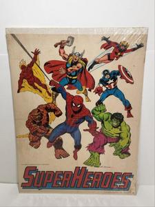 lot 322 image: Orig 1977 MARVEL Comic Books Promotional Poster 