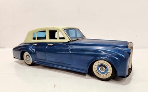 lot 337 image: Large Vintage 1960s Japan Tin Litho Rolls Royce Silver Cloud