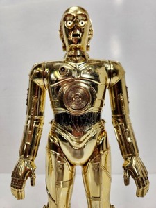 lot 341 image: Large Original 12 1970s STAR WARS C3PO Action Figure
