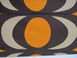 lot 348 image: Vintage MARIMEKKO Maija Isola Kaivo Fabric Oy Suomi Finland 1965 Framed 52