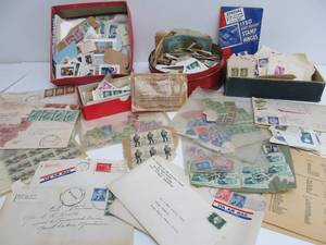 lot 314 image: Estate Lot of Vintage Stamps 