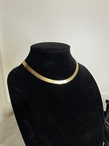 Classio Gold Plated Herringbone Set