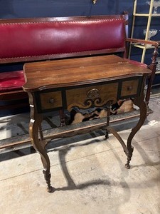 lot 56 image: Antique Jacobean Writing Desk