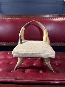 lot 57 image: Antique Horn Childs Chair