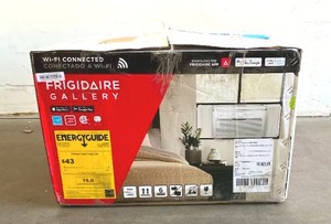 lot 10 image: Frigidaire White 8,000 BTU Inverter Quiet Temp Room Air Conditioner with WiFi Connection and Energy Star Certified