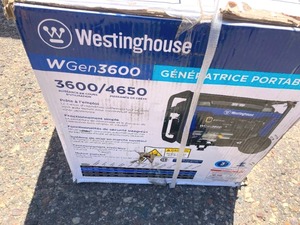 lot 28 image: Westinghouse WGen3600 Generator