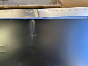 lot 33 image: Black Steel Storage Cabinet