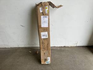 lot 98 image: Turbro 3 in. W x 14 ft. L Decorative PVC Line Cover Kit for Mini Split and Central Air Conditioners AC Heat Pumps Systems